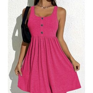 Shein/Time & Tru Set/3 Summer Dress Bundle Sleeveless Knee Length Trendy 2X/XL #